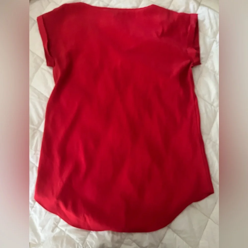 Express Red Women's Top - Picture 2 of 6